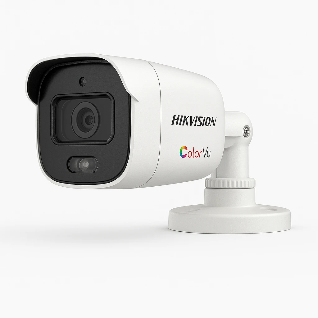 Hikvision ColorVu DS-2CE10KF0T-PFS(2.8mm) - Network surveillance camera - Fixed - Audio Mini Bullet