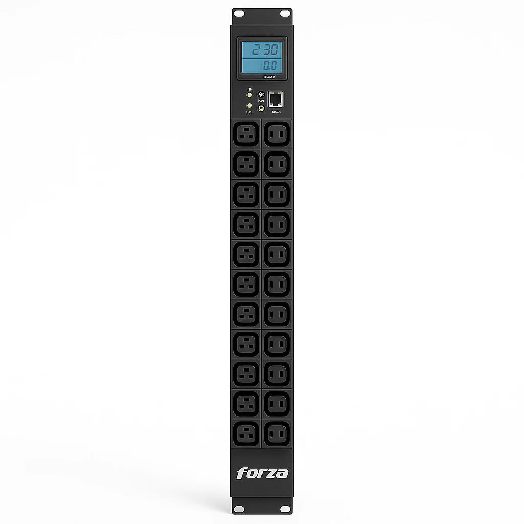 Forza - Power distribution unit - Rack-mountable - AC 200/240 V - 30 Tomas de Corriente - 6-C19 24-C13 0U SPD Meter SNMP