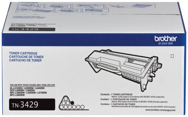 Brother TN3429 - Original - cartucho de tóner - para Brother DCP-L5650, HL-L5100, HL-L6400, MFC-L5900, MFC-L6700