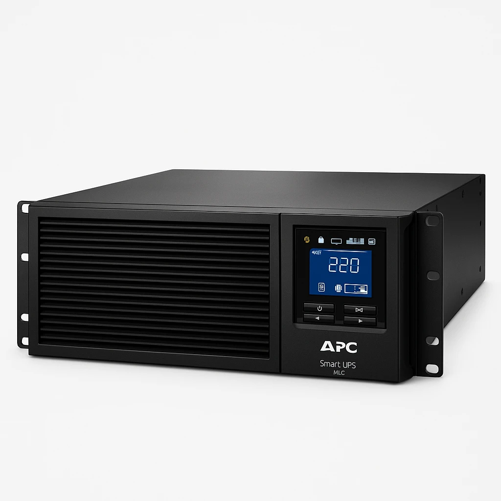 APC Smart-UPS 1000VA LCD RM - UPS (montaje en bastidor) - CA 220/230/240 V - 700 vatios - 1000 VA - Ethernet 10/100, RS-232, USB - conectores de salida: 4 - 2U - negro - con APC SmartConnect 