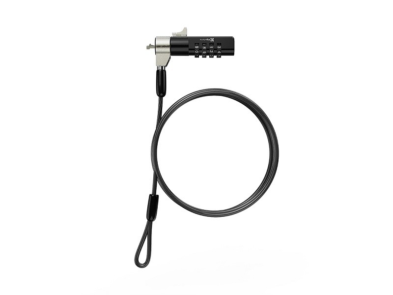 Klip Xtreme - Cable lock - Notebook locking cable - Tbar K Std. Combination lock