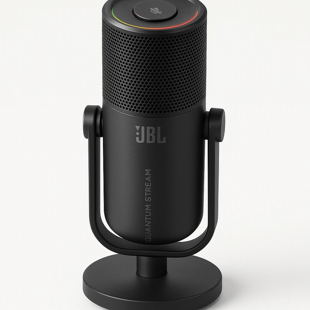 JBL Quantum Stream - Micrófono - Inalámbrico - Negro