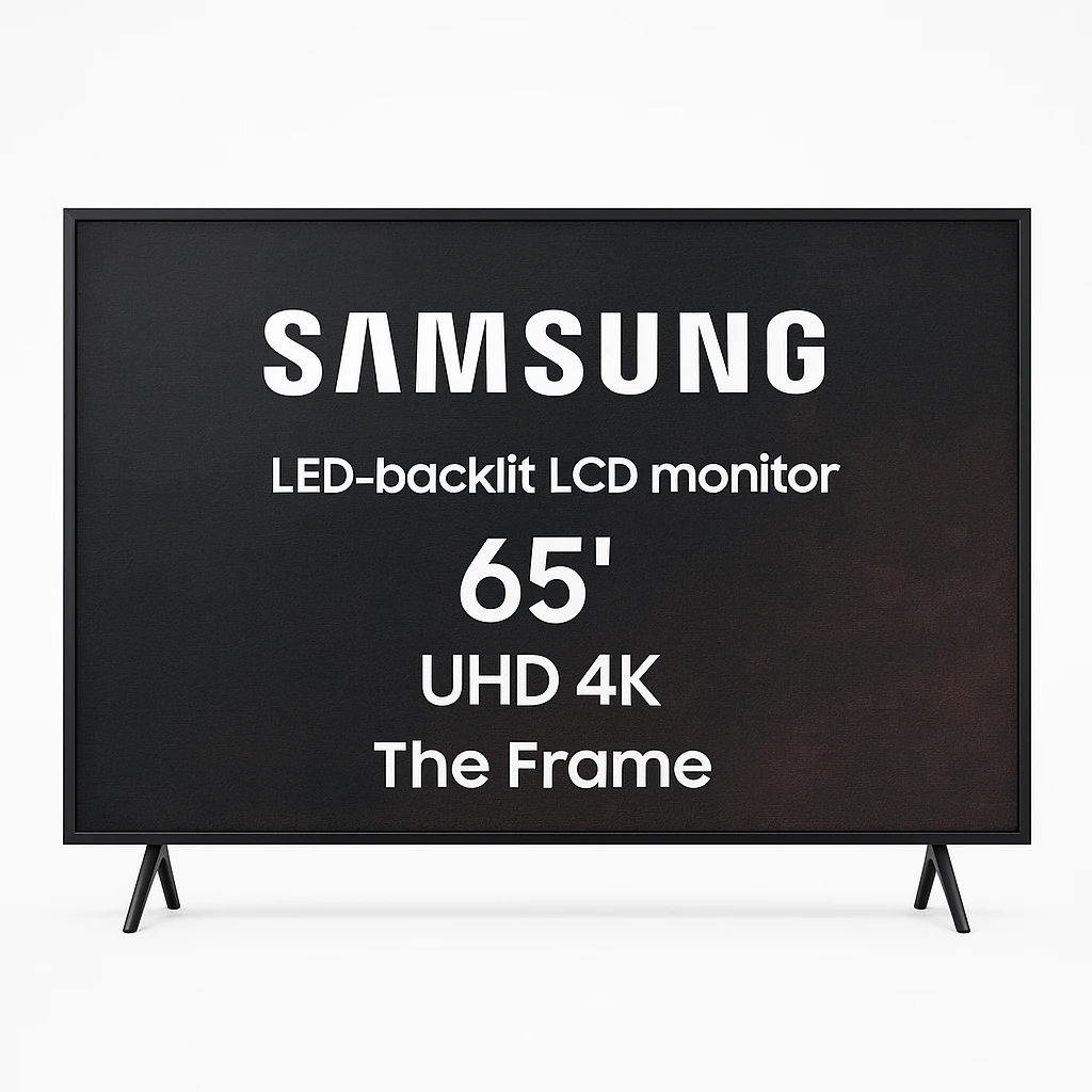 Samsung - LED-backlit LCD monitor - 65" - UHD 4K - The Frame