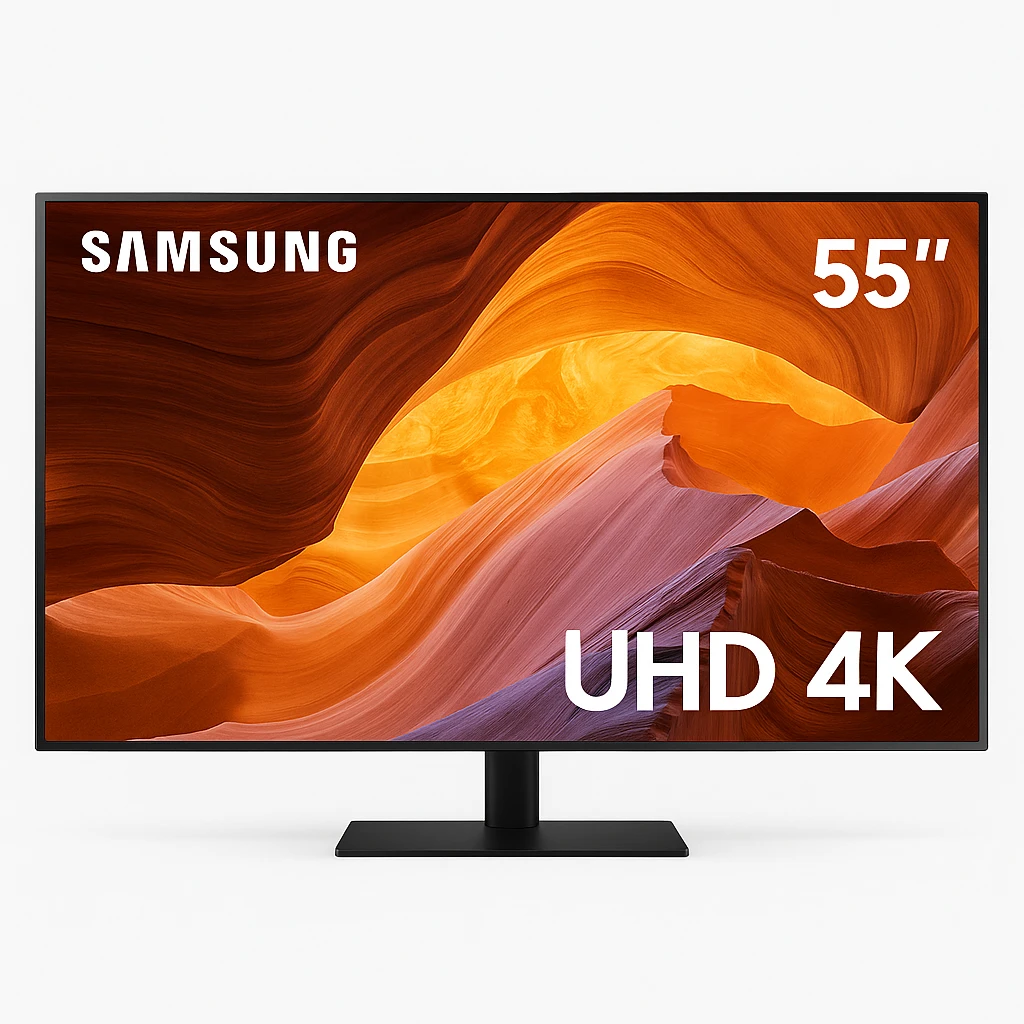 Samsung - LED-backlit LCD monitor - 55" - UHD 4K