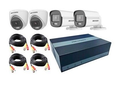 Hikvision - DVR + camera(s) - 4CH+ 2* Bullet+ 2* Turret