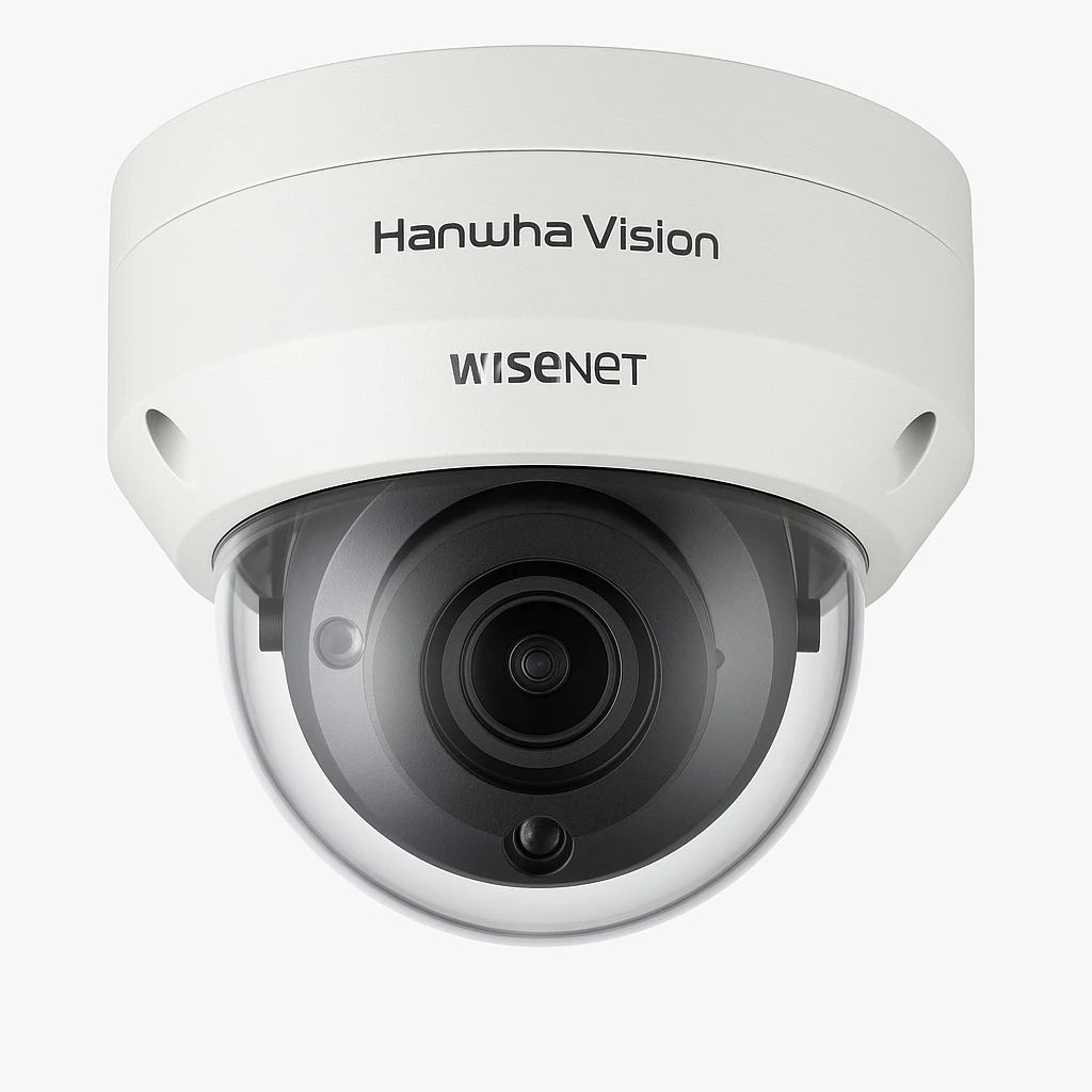 Hanwha Vision WiseNet ANV-L6012R - Cámara de vigilancia de red - panorámico / inclinación - cúpula - para exteriores - a prueba de vándalos - color (Día y noche) - 2 MP - 1920 x 1080 - focal 