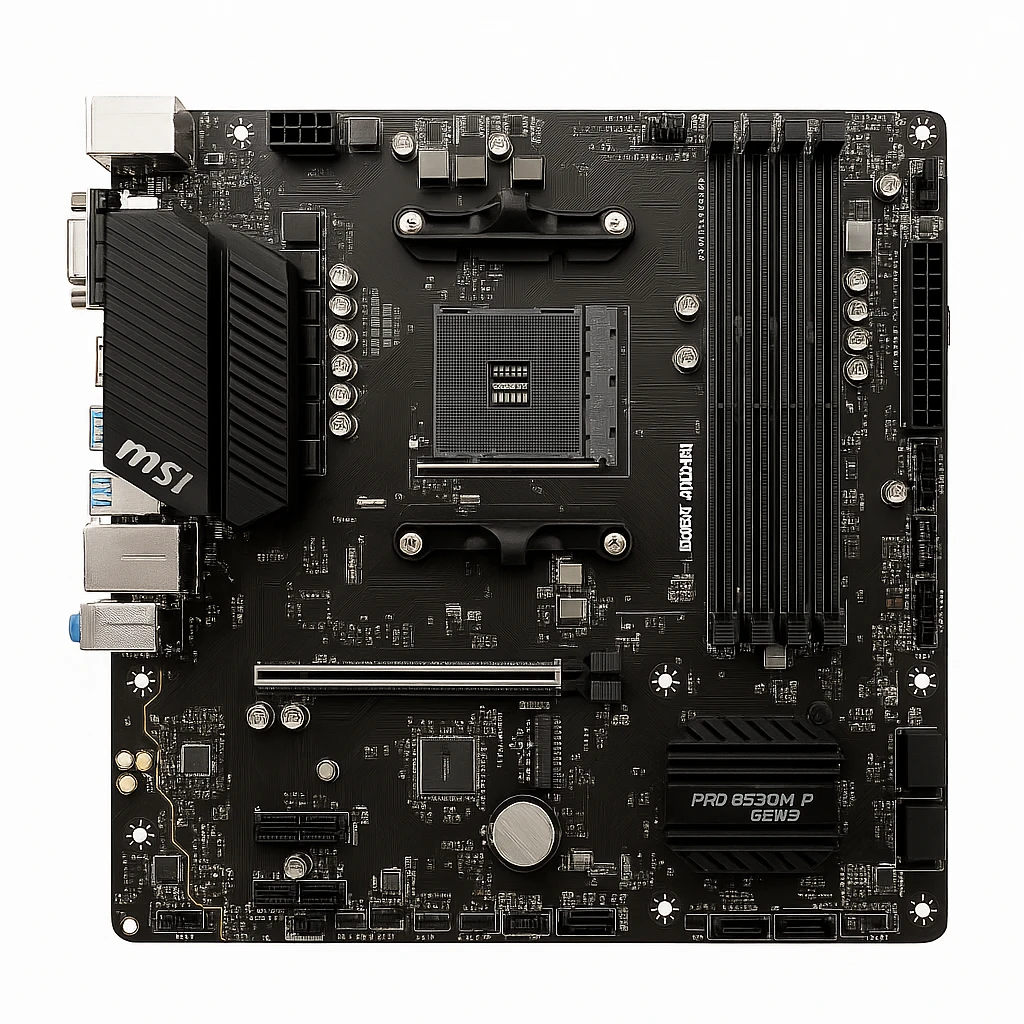 MSI - MSI Motherboard PRO B550M-P GEN3 DDR4 - Motherboard
