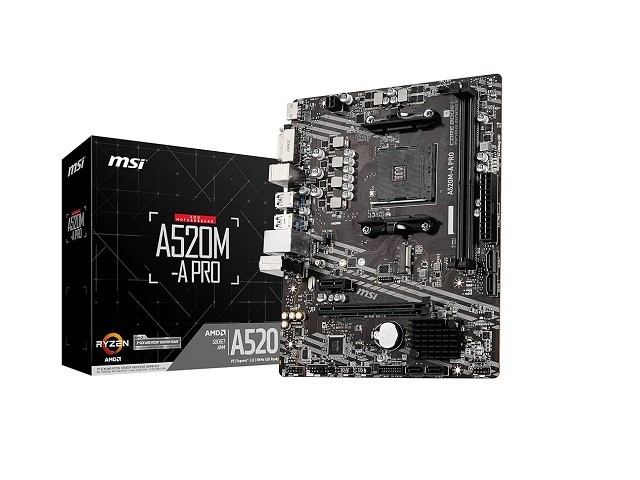 MSI - A520M-A PRO - Motherboard