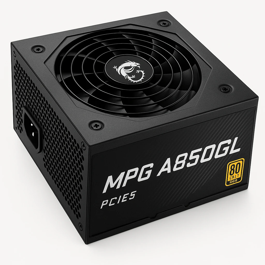 MSI - Power supply - MPG A850GL PCIE5 80 Plus Gold