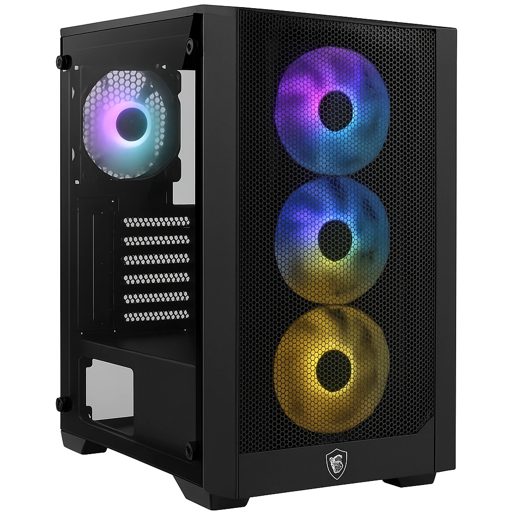 MSI - MAG FORGE M100A - Mid tower - 4x120mm
