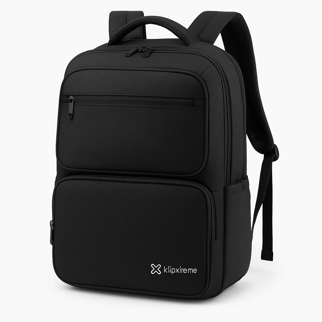 Klip Xtreme - Notebook carrying backpack - 15.6" - Polyester - Black - Expandable