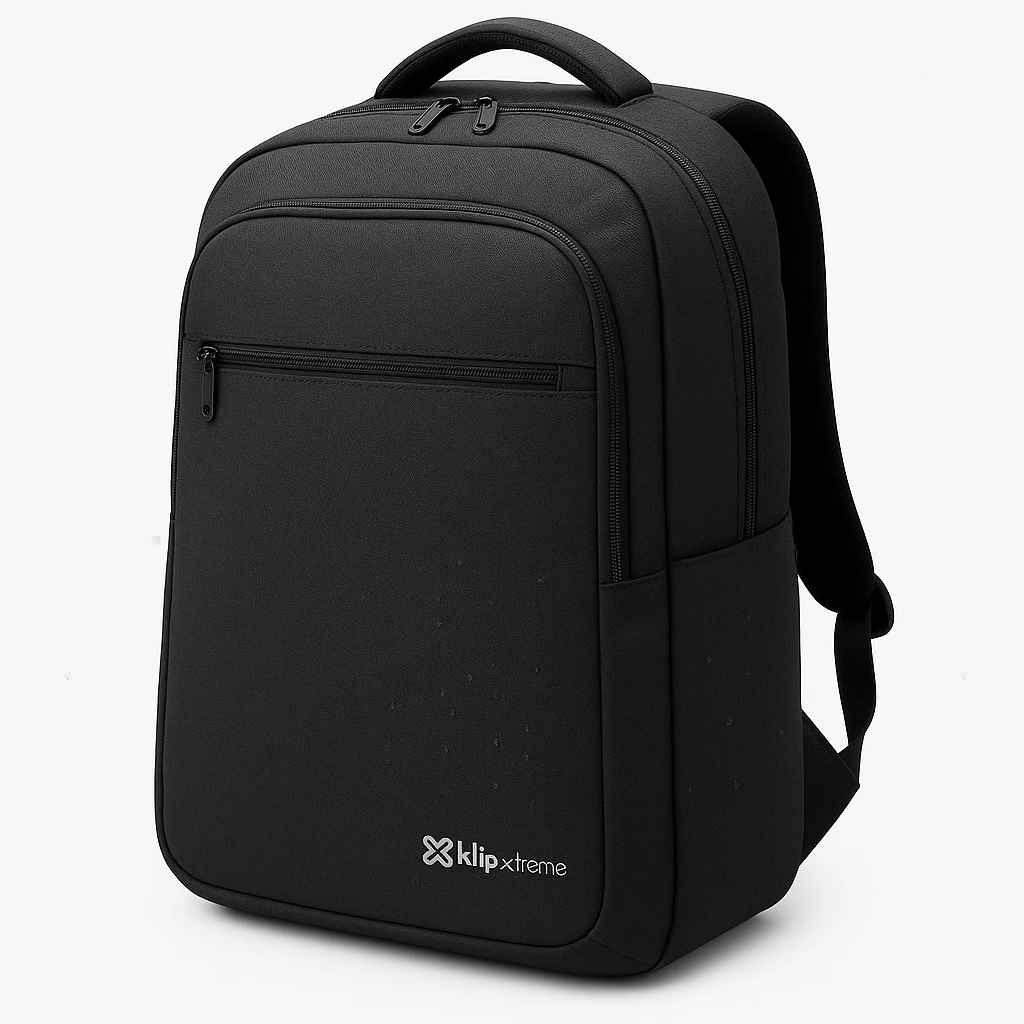 Klip Xtreme - Notebook carrying backpack - 15.6" - Polyester - Black - Water repellent