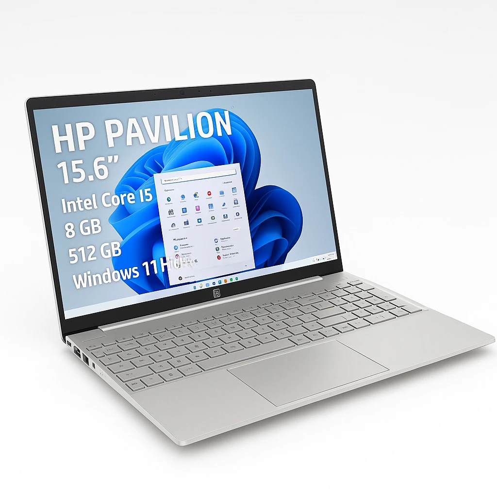 HP Pavilion 15-eg2514la - Notebook - 15.6" - Intel Core i5 I5-1235U - 8 GB - 512 GB - Windows 11 Home - 1-year warranty