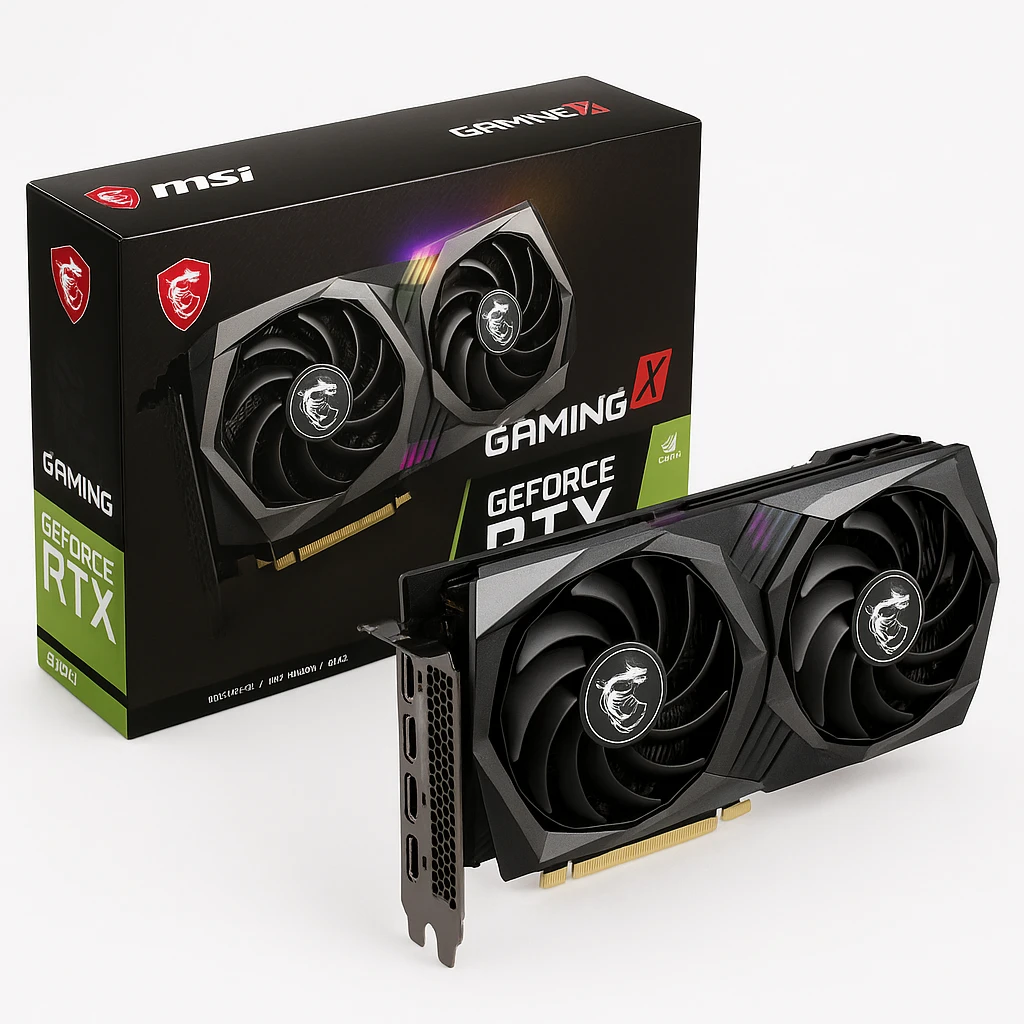 MSI - GeForce RTX 3050 GAMING X 6G - PCI Express 4.0 x16 (x8 mode) - NVIDIA - NVIDIA GeForce RTX 3050 - GDDR6 SDRAM - HDMI / DisplayPort