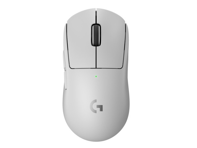 Logitech G PRO X SUPERLIGHT 2 - Ratón - gaming - óptico - 5 botones - inalámbrico - 2.4 GHz - receptor USB de Logitech LIGHTSPEED - blanco