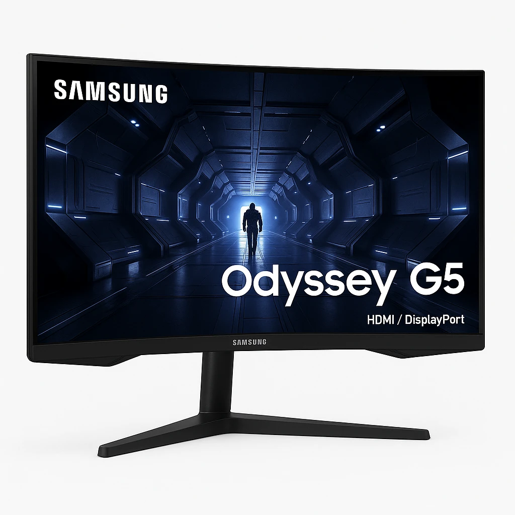 Samsung Odyssey G5 Odyssey - Curved Screen - 27" - HDMI / DisplayPort