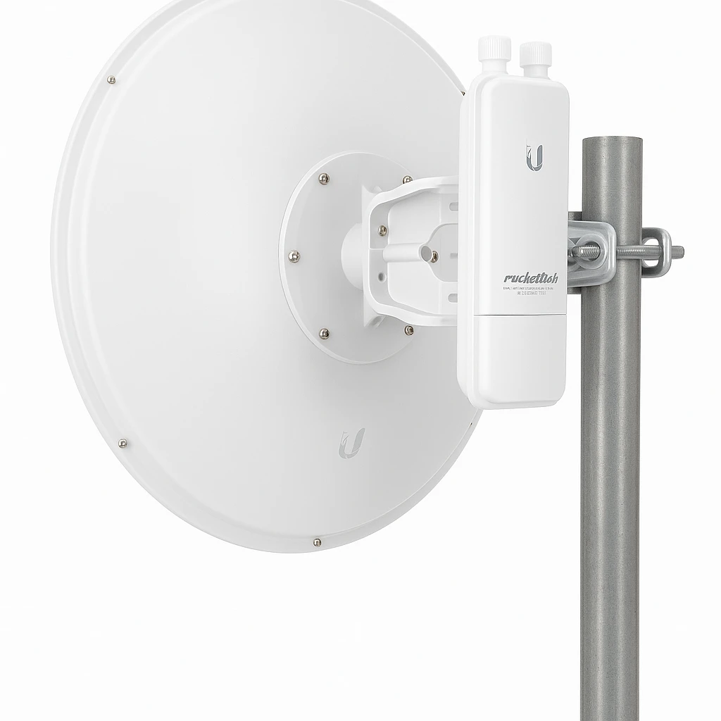 Ubiquiti RocketDish RD-5G30-LW - Antena - antena parabólica - 30 dBi - direccional - exteriores, montaje en poste
