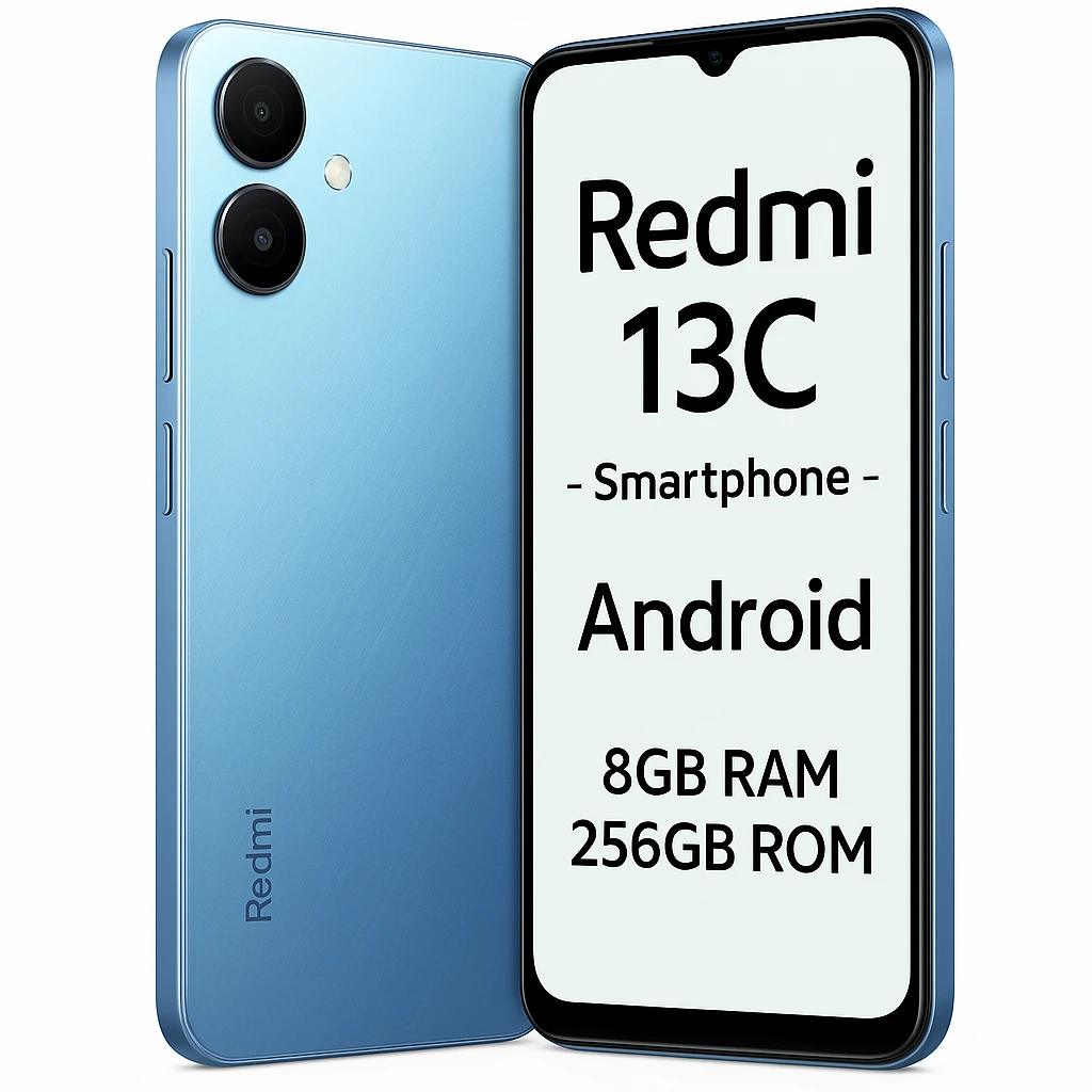 Xiaomi Redmi 13C - Smartphone - Android - 8GB RAM - 256GB ROM - Twilight Blue