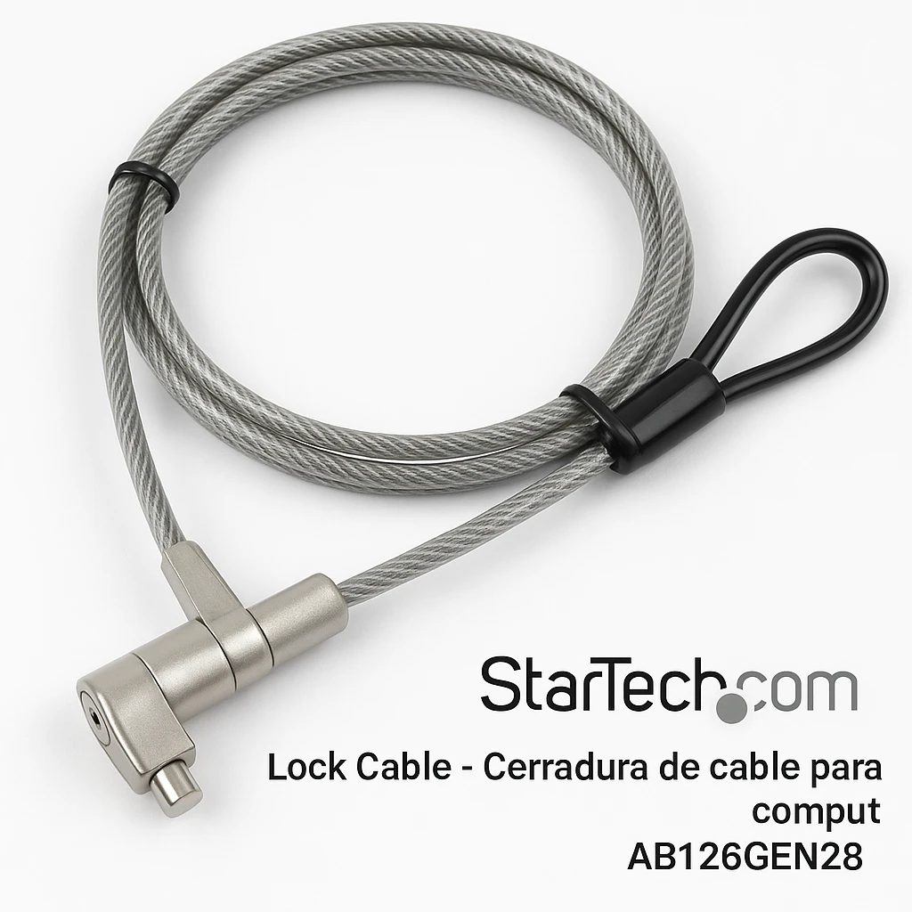 StarTech.com - Lock Cable - Cerradura de cable para comput