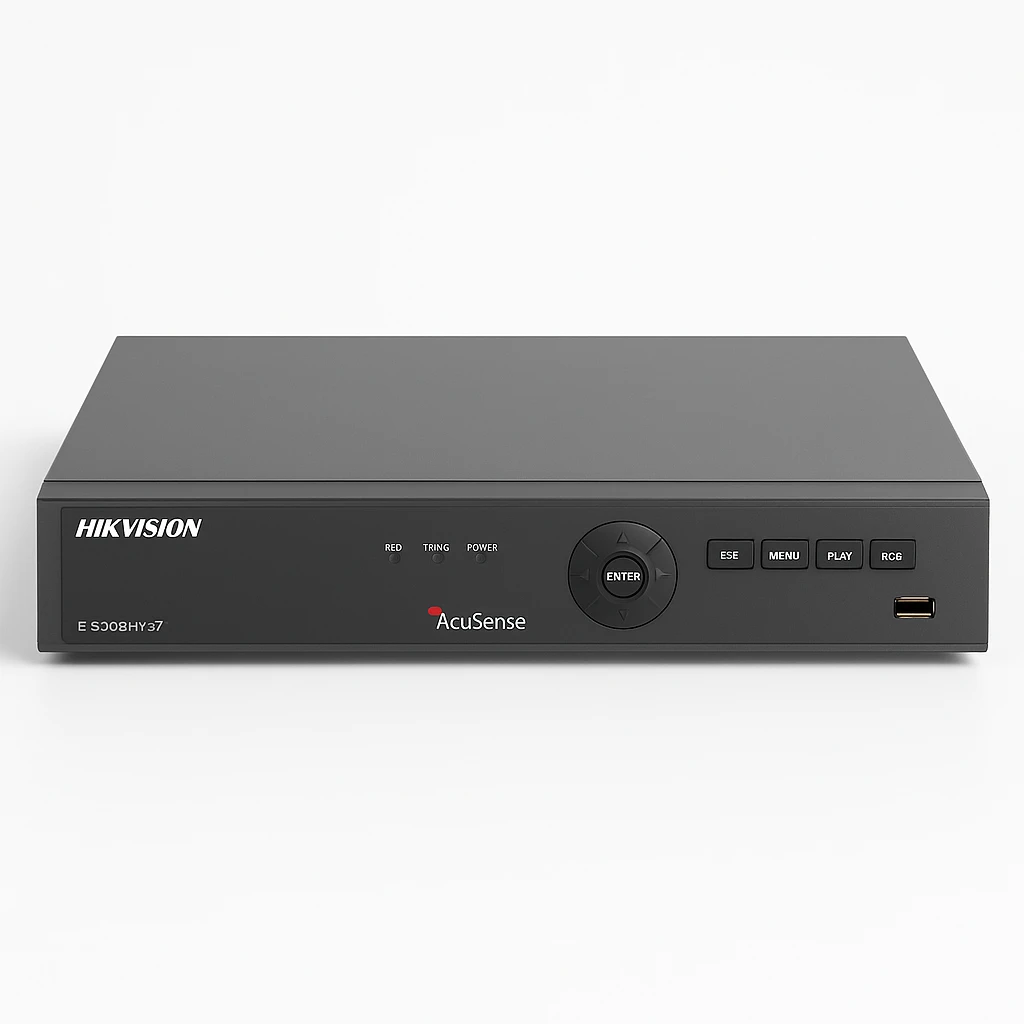 Hikvision - Standalone DVR - 32 Video Channels - 1080p 1U H.265 AcuSense DVR