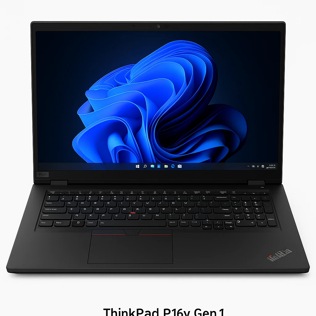 Lenovo ThinkPad P16v Gen 1 - Notebook - 16" - 1920 x 1200 LCD - Intel Core i7 13800H / 5.2 GHz - 16 GB - DDR5 SDRAM - 1 TB SSD - NVIDIA GeForce RTX 2060 - Windows 11 Pro - Black - Spanish - 3