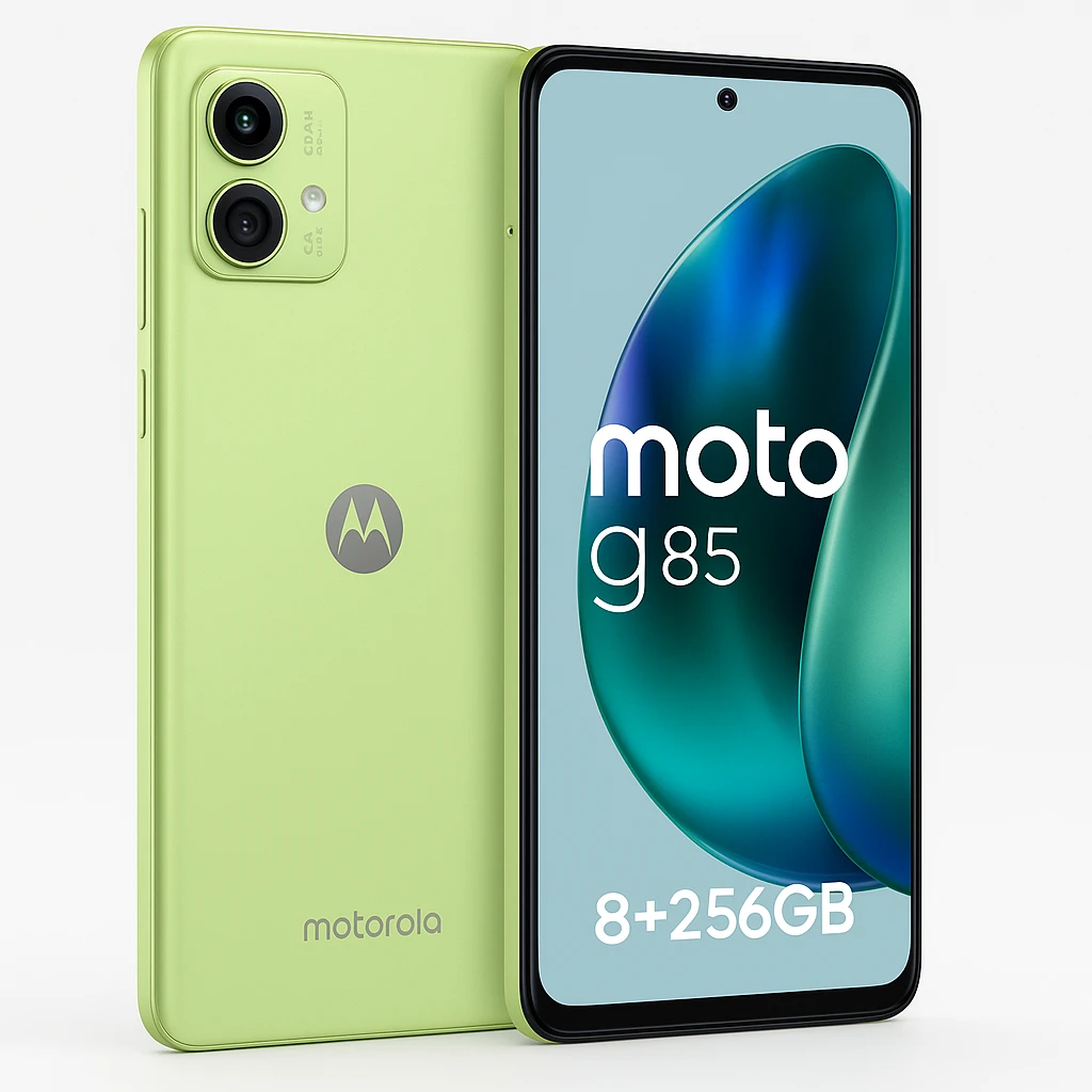 Motorola Moto G85. - Smartphone - Lime green - 8+256GB