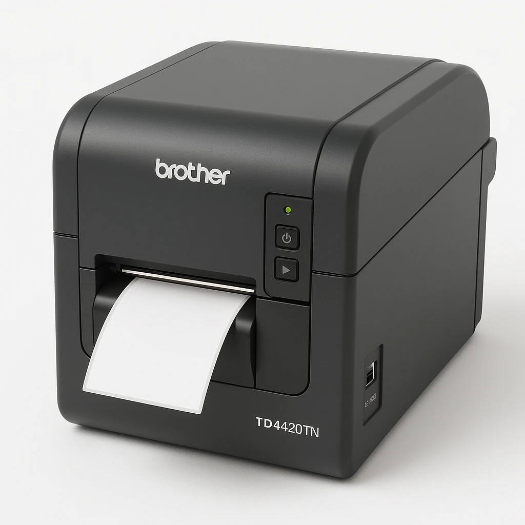 Brother - Label printer - Monochrome - Direct thermal - 203 dpi - USB / LAN / USB host - TD4420TN