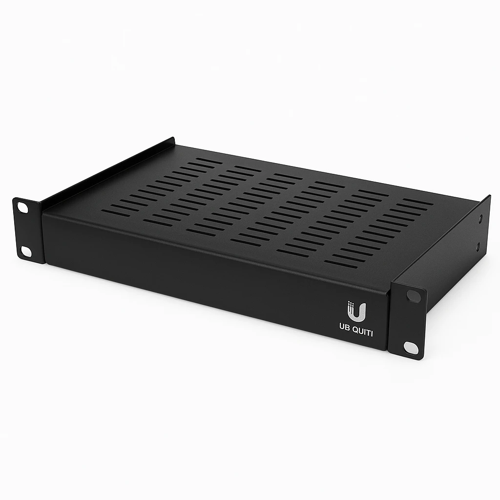 Ubiquiti - Rack mount shelf - UACC-Rack-Panel-Vented-1U