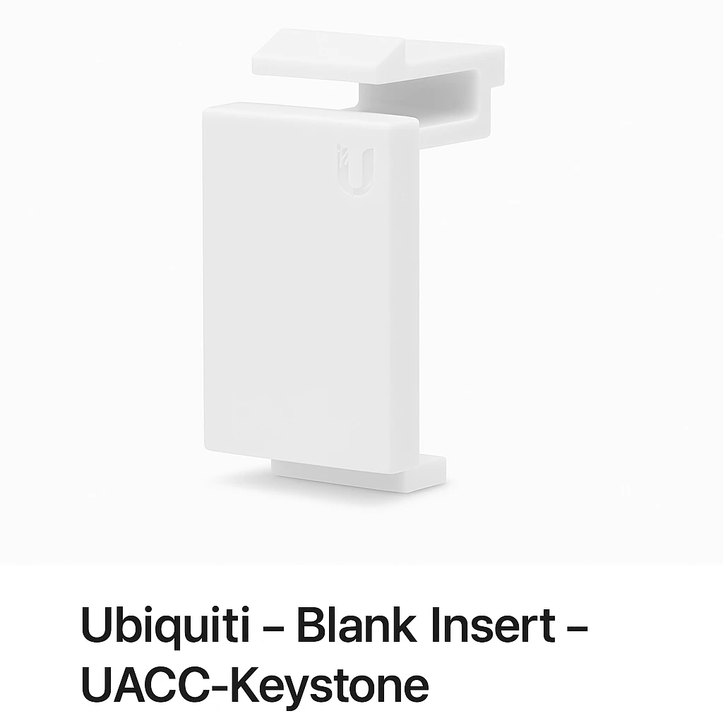 Ubiquiti - Blank Insert - UACC-Keystone