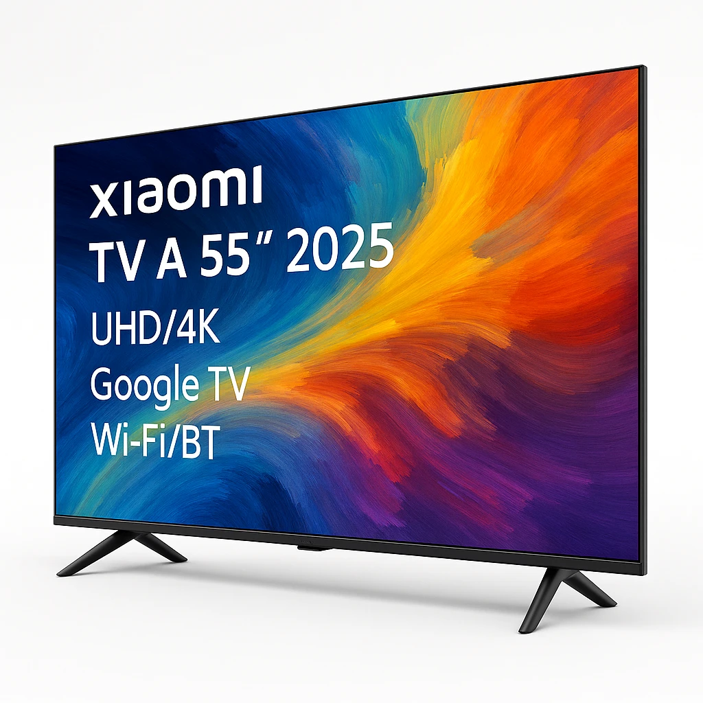 Xiaomi TV A 55'' 2025 UHD/4K/GoogleTV/Wifi/BT360