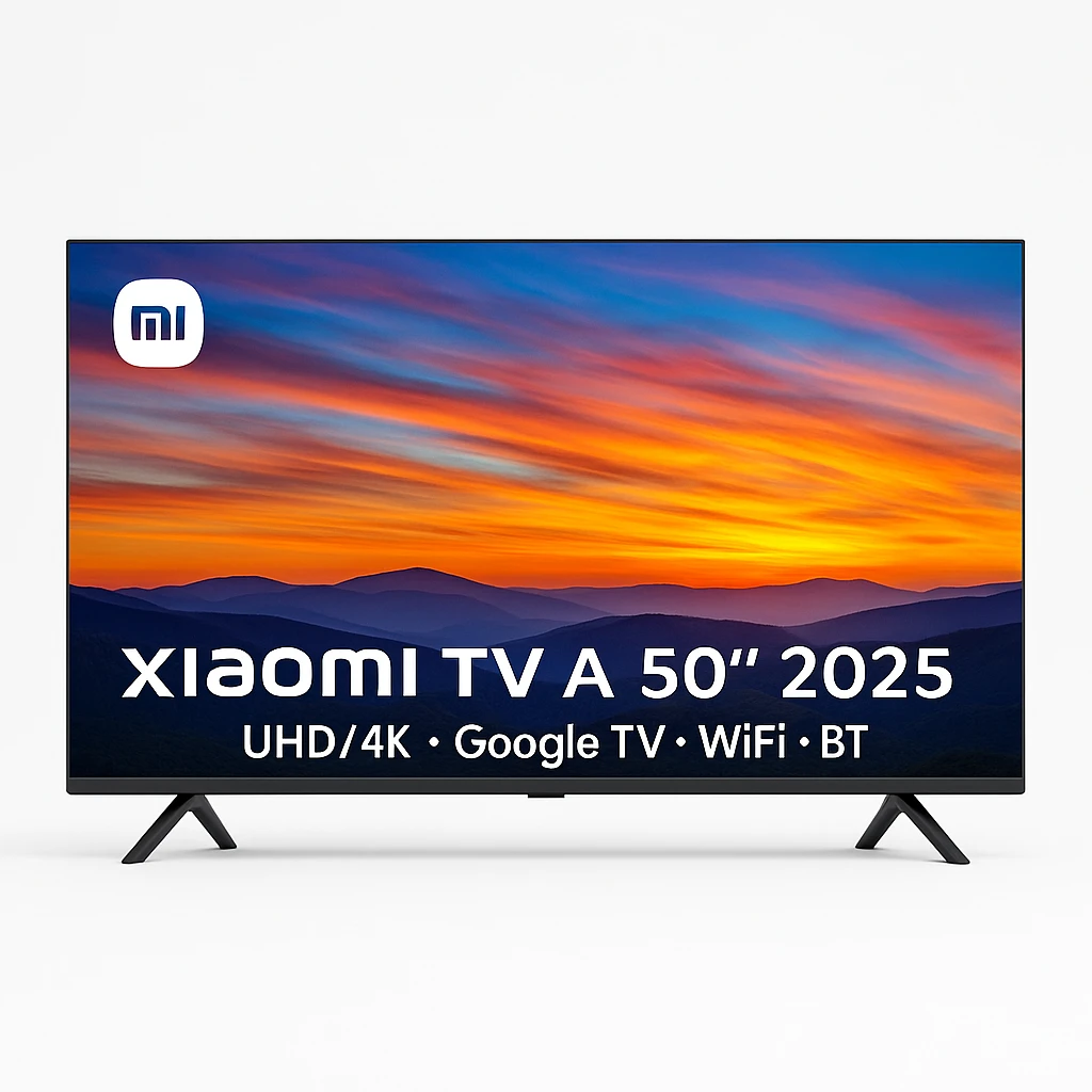 Xiaomi TV A 50" 2025 UHD/4K/GoogleTV/Wifi/BT360