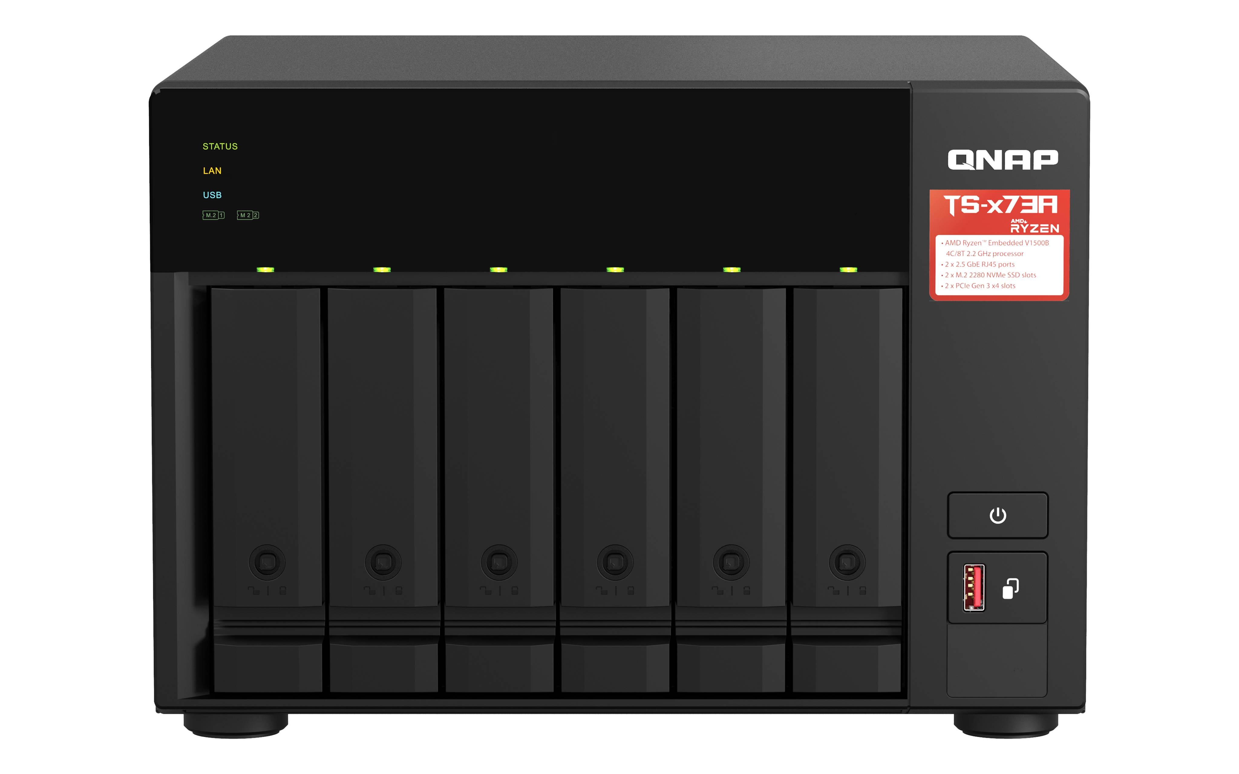 QNAP TS-673A-SW5T-US - NAS server - 6-Bay