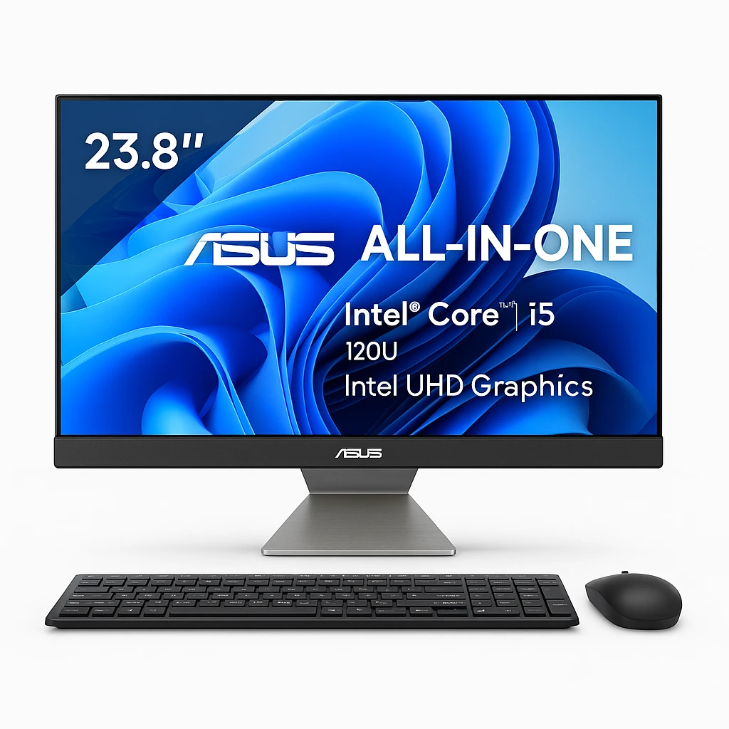 ASUS - All-in-one - Intel Core i5 120U. - 23.8" - Intel UHD Graphics