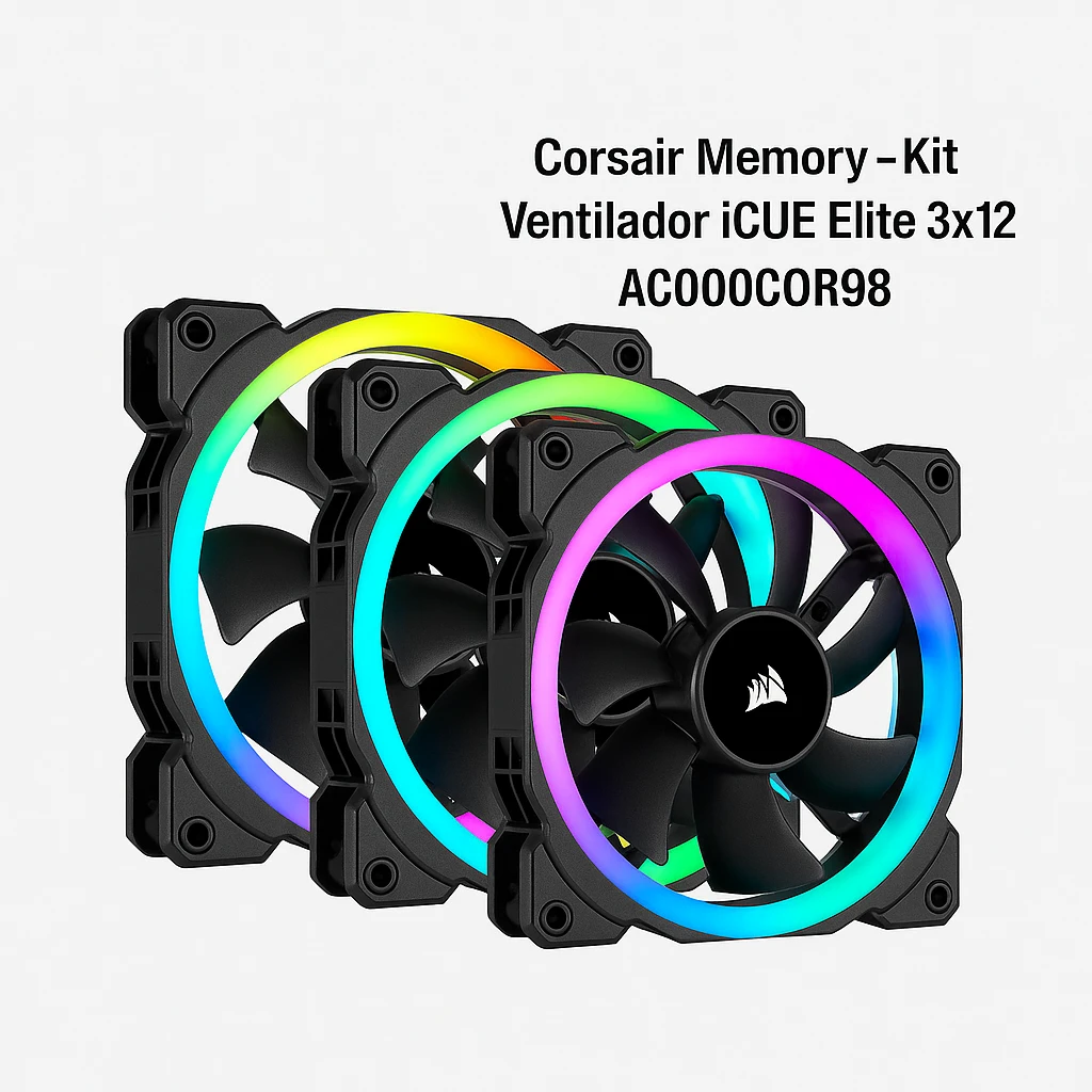 Corsair Memory - Kit Ventilador iCUE Elite 3x12
