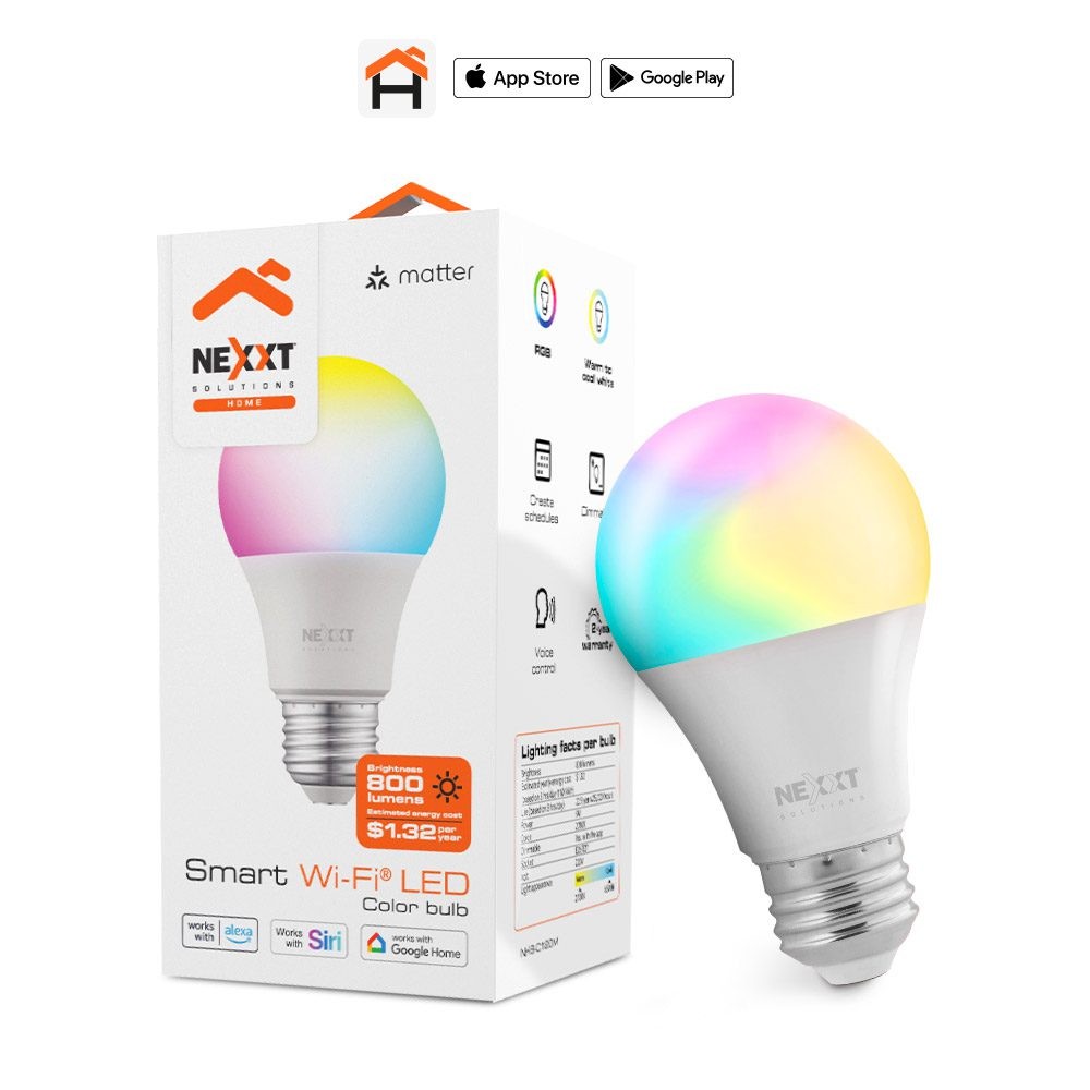 Nexxt Solutions Home - 120V RGB 1PK Matter