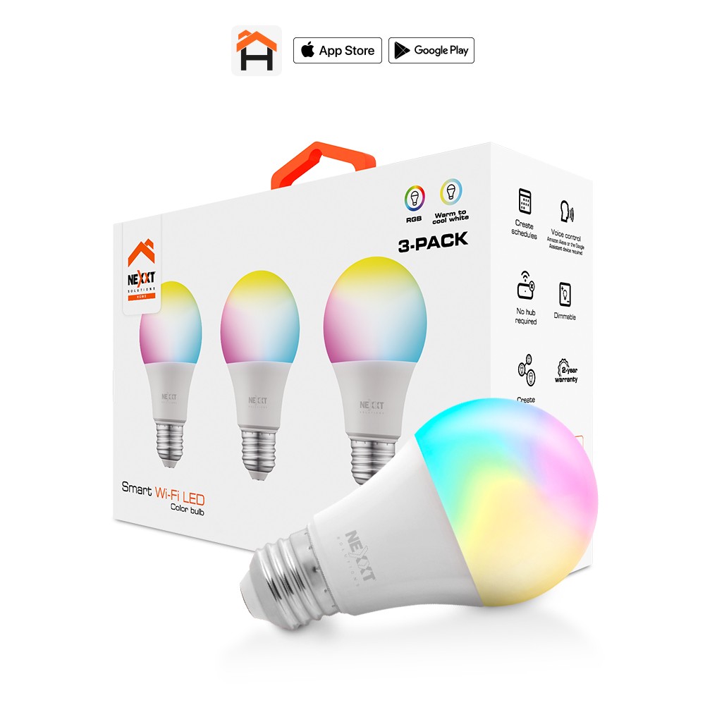 Nexxt Solutions Home - 220V RGB 3PK Matter