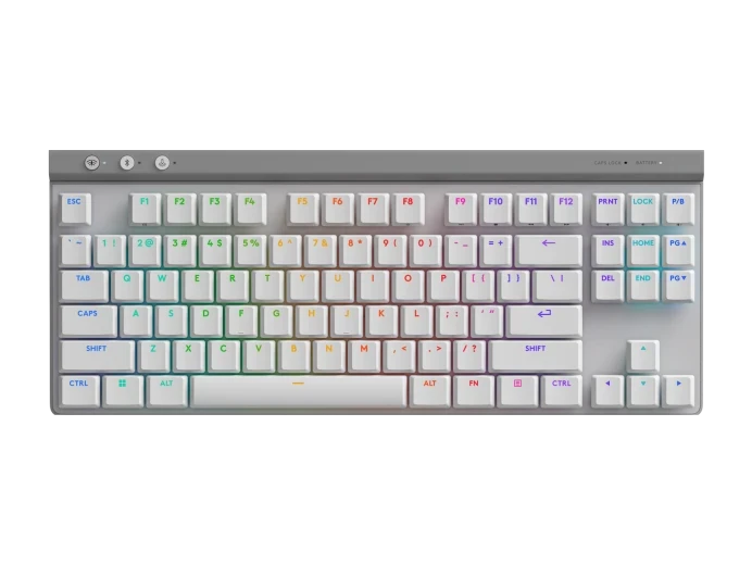 Logitech - Keyboard - Wireless - white - G515 LIGHTSPEED TKL