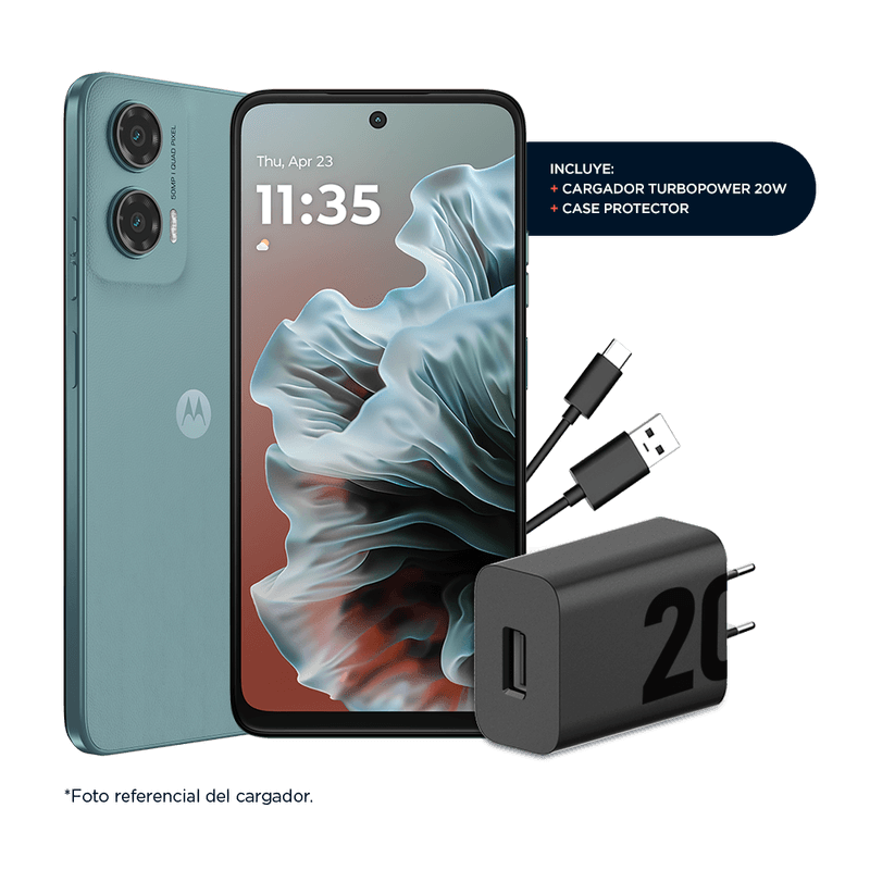 Motorola G35 - Smartphone - Android - Black - Touch