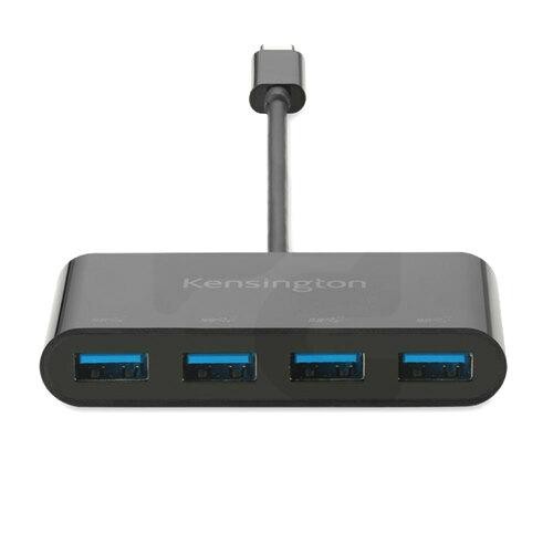 Kensington CH120 - Hub - 4 puertos - USB-C