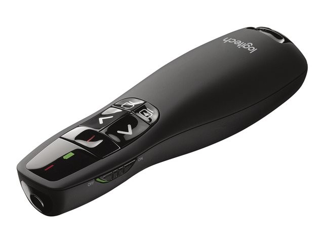 Logitech Wireless Presenter R400 - Control remoto para presentaciones - RF