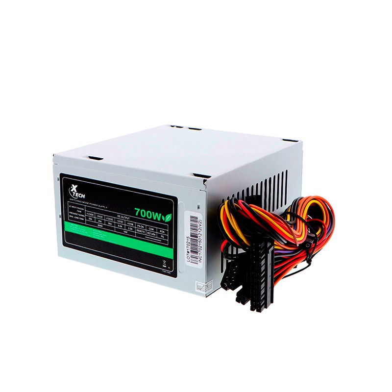 Xtech P4 - Fuente de alimentación (interna) - CA 110 V - 700 vatios - Estados Unidos