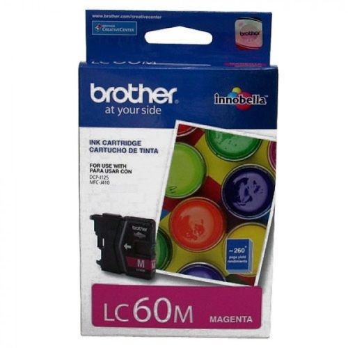 Brother LC60M - Magenta - original - cartucho de tinta - para Brother DCP-J125, MFC-J410, MFC-J410W