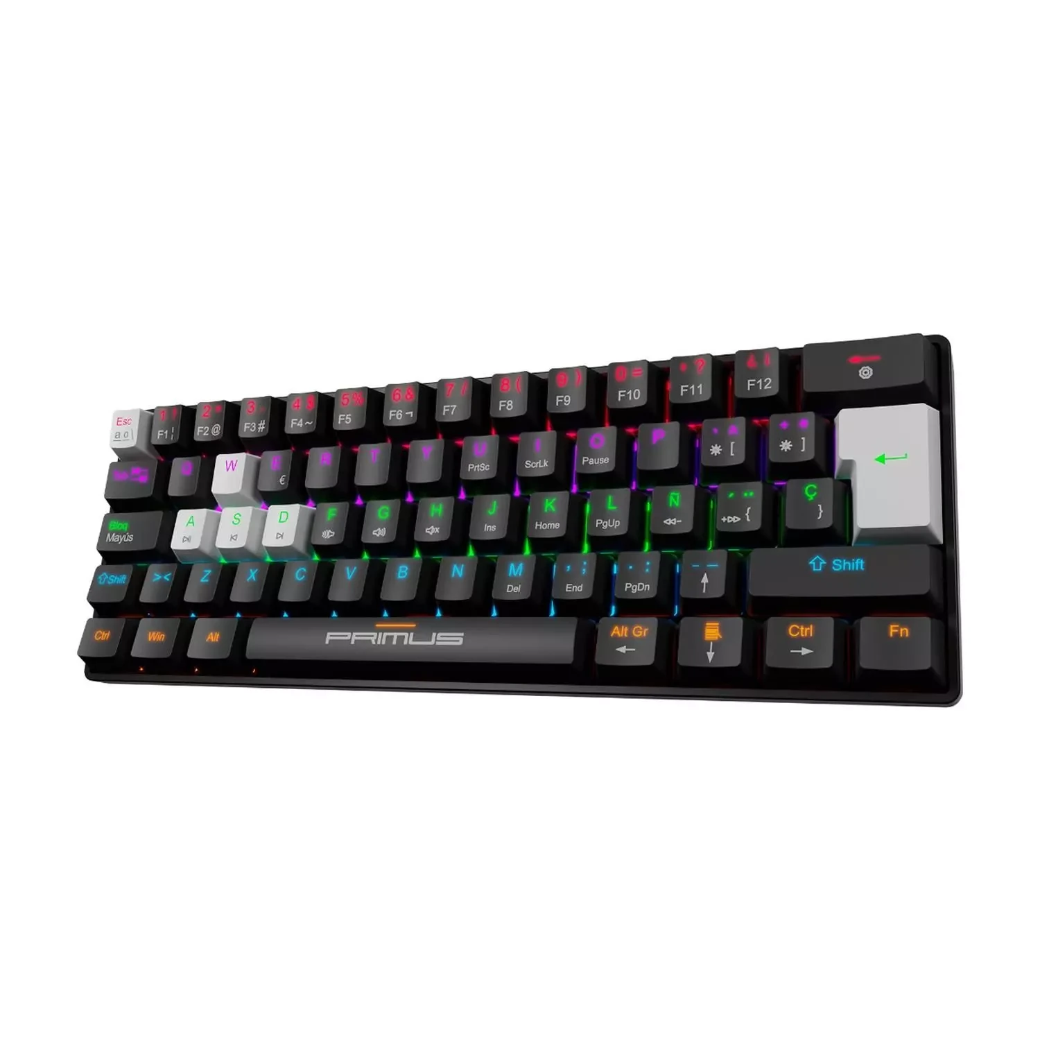 Primus Gaming - Keyboard - Wired - Spanish - USB - Ball 91T PKS-093S