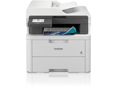 Brother DCP-L3560CDW - Impresora multifunción - color - Diodo emisor de luz - A4/Legal (material) - hasta 26 ppm (copiando) - hasta 26 ppm (impresión) - 250 hojas - USB 2.0, Wi-Fi(n), Gigabit