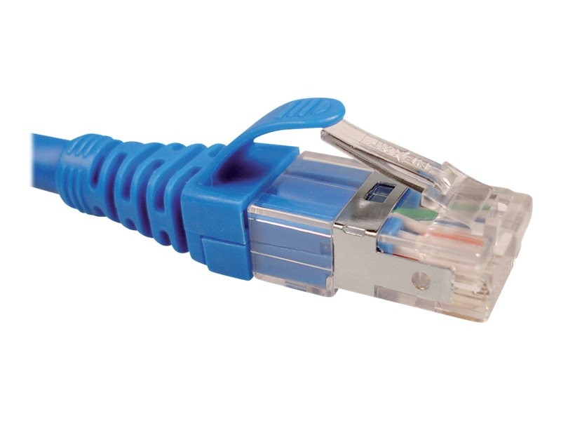 Nexxt - Cable de interconexión - RJ-45 (M) a RJ-45 (M) - 91 cm - SFTP - CAT 6a - trenzado - gris