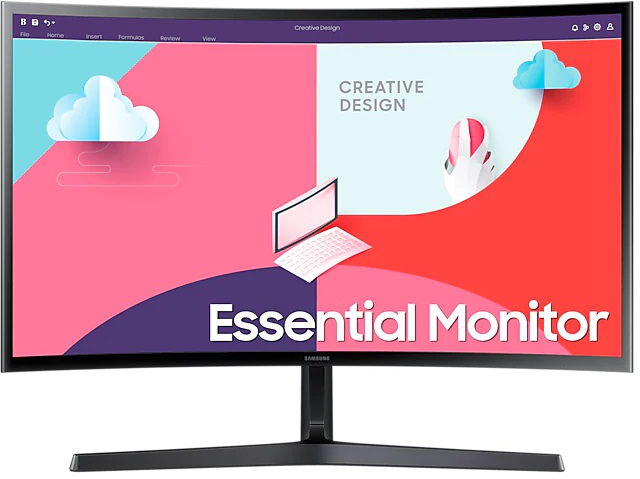 Samsung LS27D366GALXZS - Curved Screen - 27" - 1920 x 1080 - HDMI / VGA - 75hz