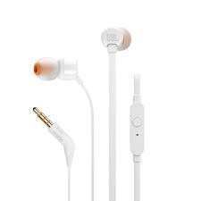 JBL - Headphones - T110 Wired In-ear White (S. Am