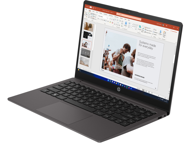 HP 245 G10 Notebook - 14" - AMD Ryzen 5 7530U - 8 GB - 512 GB SSD