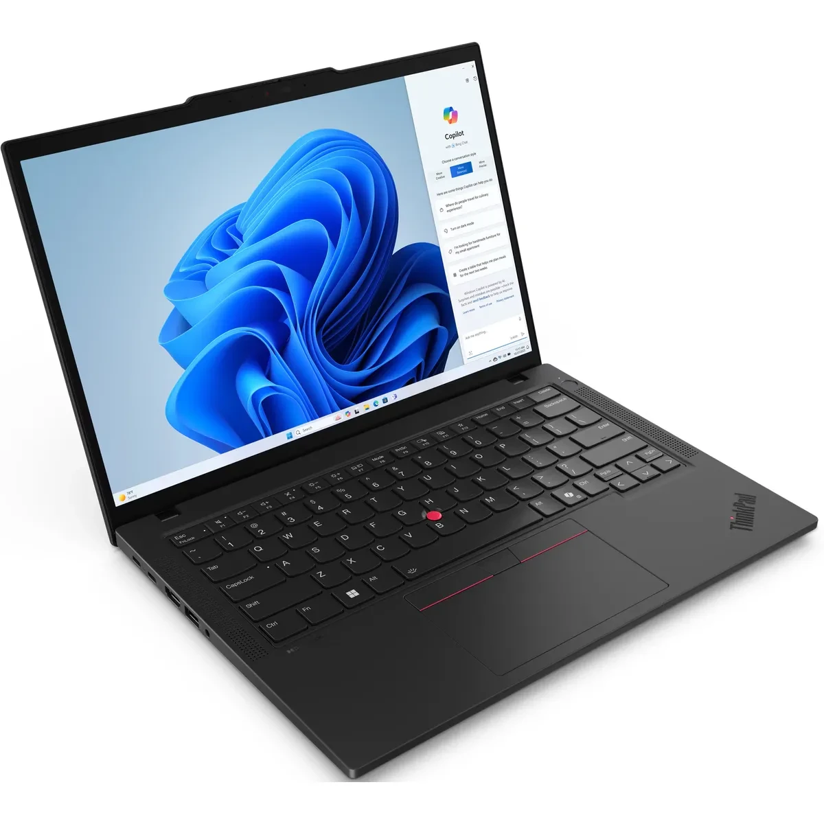 Lenovo ThinkPad T14 Gen 5 - Notebook - 14" - 1920 x 1200 LCD - Intel Core Ultra 7 155U - 16 GB - DDR5 SDRAM - 512 GB SSD - Windows 11 Pro - Black - Spanish - 3-year warranty