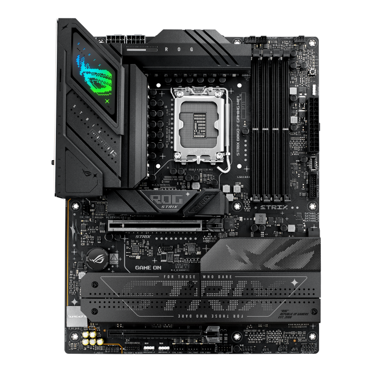 ASUS - Motherboard - ROG B860-F LGA1851 DDR5 4 DIMM